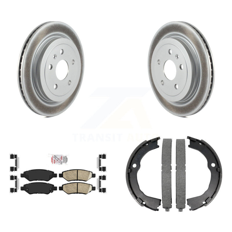 Transit Auto KGA-106628 Disc Brake Kit for 2008-2015 Cadillac CTS, Chevrolet Camaro - Rear