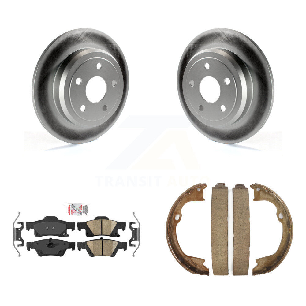 Transit Auto KGA-106632 Disc Brake Kit for 2011-2017 Dodge Durango, Jeep Grand Cherokee - Rear