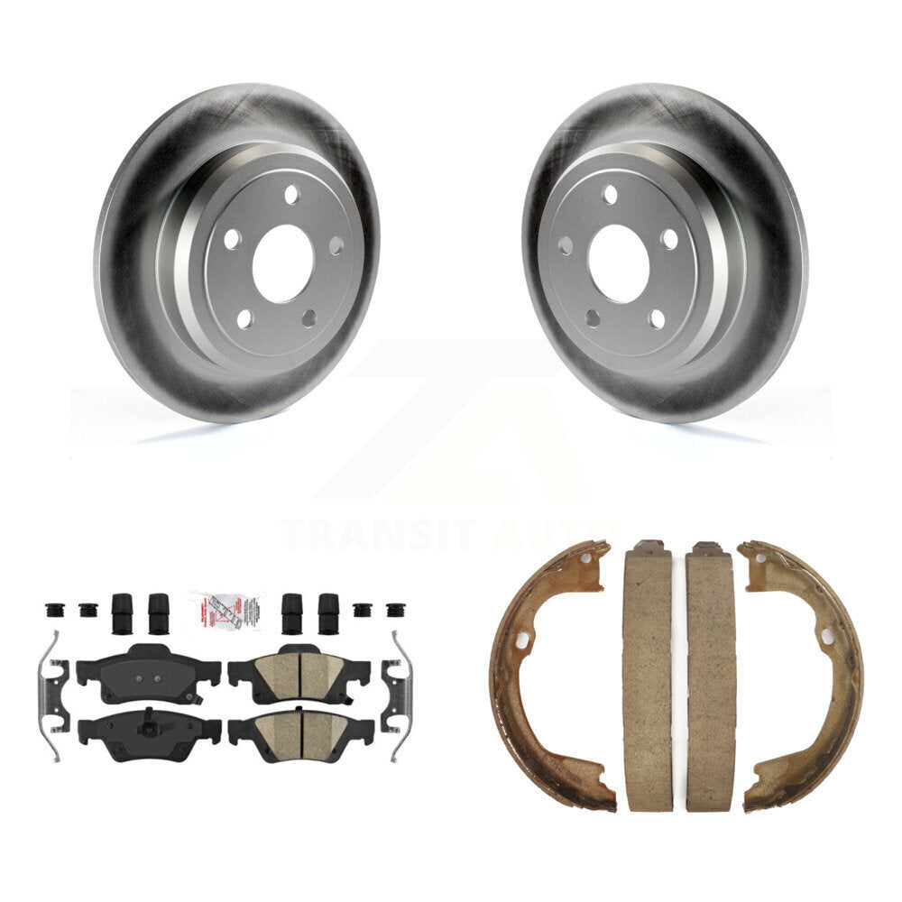 Transit Auto KGA-106634 Disc Brake Kit for 2011-2017 Dodge Durango, Jeep Grand Cherokee - Rear