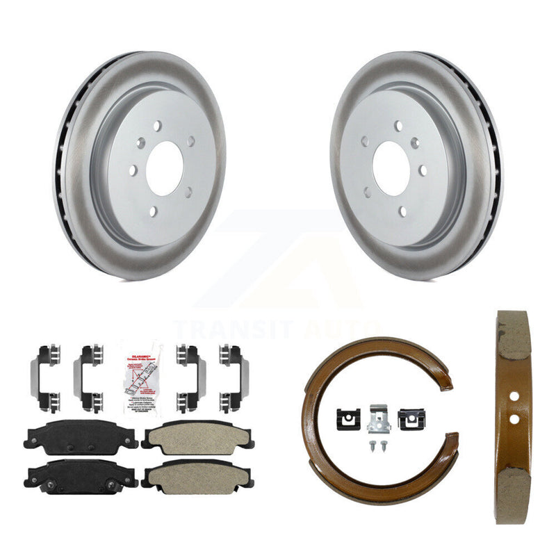 Transit Auto KGA-106639 Disc Brake Kit for 2003-2011 Cadillac STS, Cadillac CTS - Rear