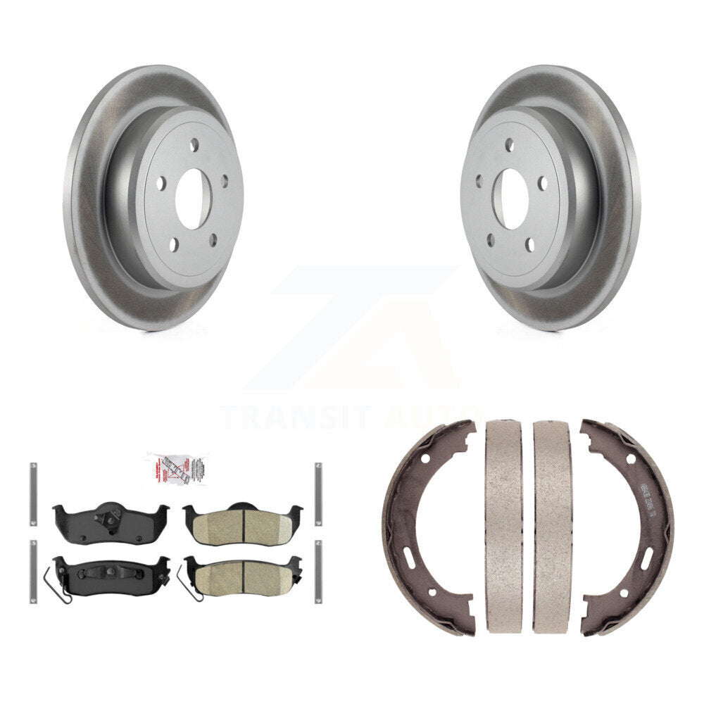 Transit Auto KGA-106642 Disc Brake Kit for 2005-2010 Jeep Grand Cherokee, Jeep Commander - Rear