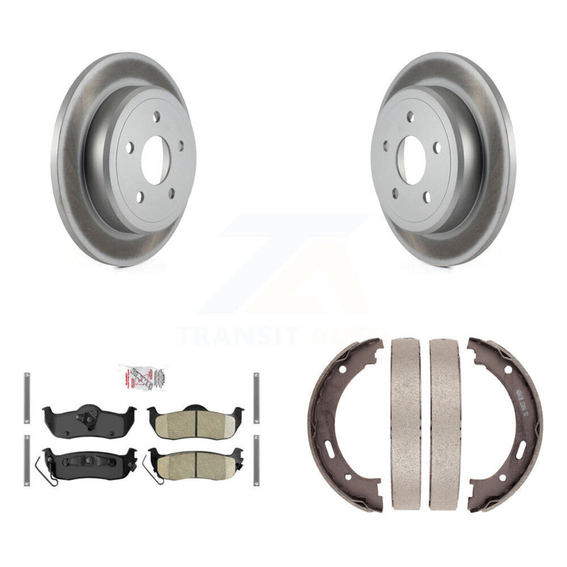 Transit Auto KGA-106642 Disc Brake Kit for 2005-2010 Jeep Grand Cherokee, Jeep Commander - Rear