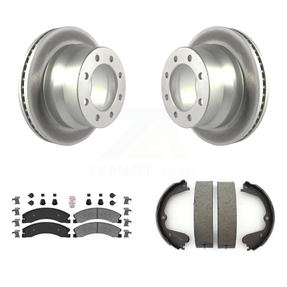 Transit Auto KGA-106647 Disc Brake Kit for 2009-2020 Chevrolet Express 4500, Chevrolet Express 3500 and More - Rear