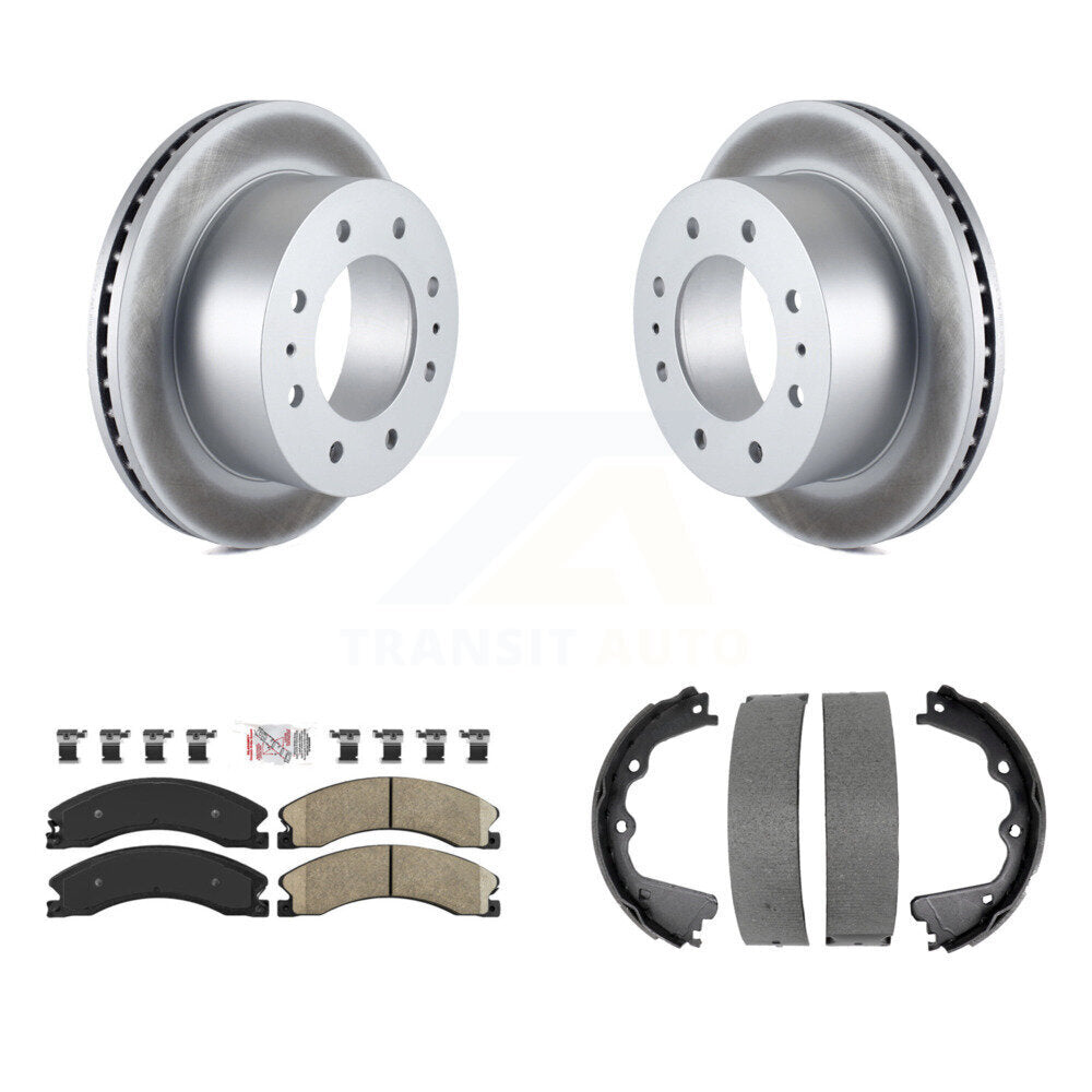 Transit Auto KGA-106656 Disc Brake Kit for 2011-2019 Chevrolet Suburban 3500 HD, Chevrolet Silverado 2500 HD, GMC Sierra 2500 HD - Rear