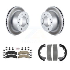 Transit Auto KGA-106658 Disc Brake Kit for 2011-2019 Chevrolet Suburban 3500 HD, Chevrolet Silverado 2500 HD, GMC Sierra 2500 HD - Rear