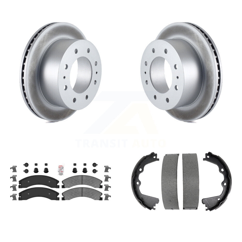 Transit Auto KGA-106660 Disc Brake Kit for 2011-2019 Chevrolet Suburban 3500 HD, Chevrolet Silverado 2500 HD, GMC Sierra 2500 HD - Rear