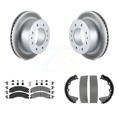 Transit Auto KGA-106660 Disc Brake Kit for 2011-2019 Chevrolet Suburban 3500 HD, Chevrolet Silverado 2500 HD, GMC Sierra 2500 HD - Rear