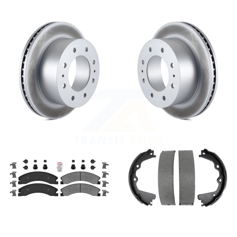 Transit Auto KGA-106660 Disc Brake Kit for 2011-2019 Chevrolet Suburban 3500 HD, Chevrolet Silverado 2500 HD, GMC Sierra 2500 HD - Rear