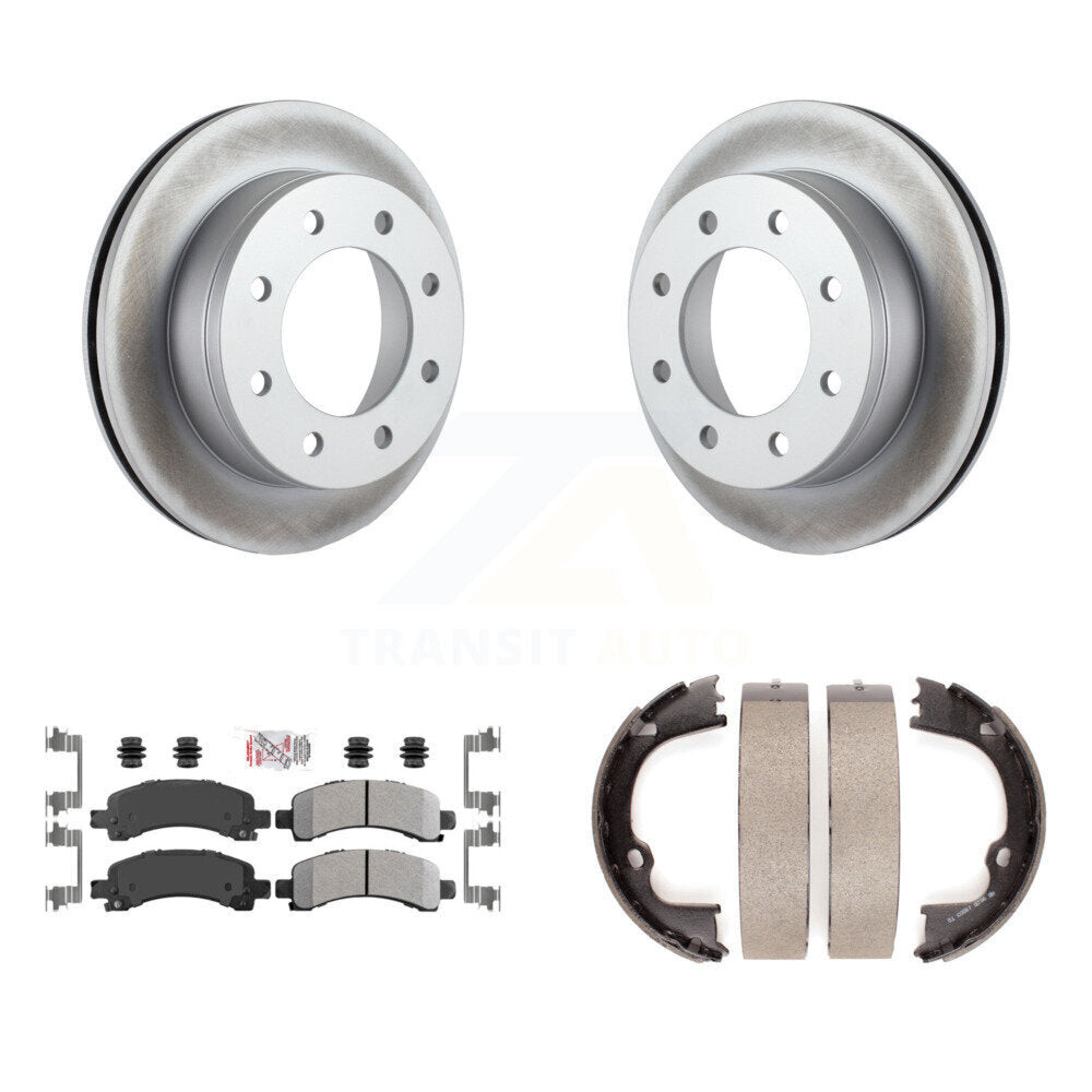 Transit Auto KGA-106663 Disc Brake Kit for 2009-2014 Chevrolet Express 3500, Chevrolet Express 2500, GMC Savana 2500 - Rear