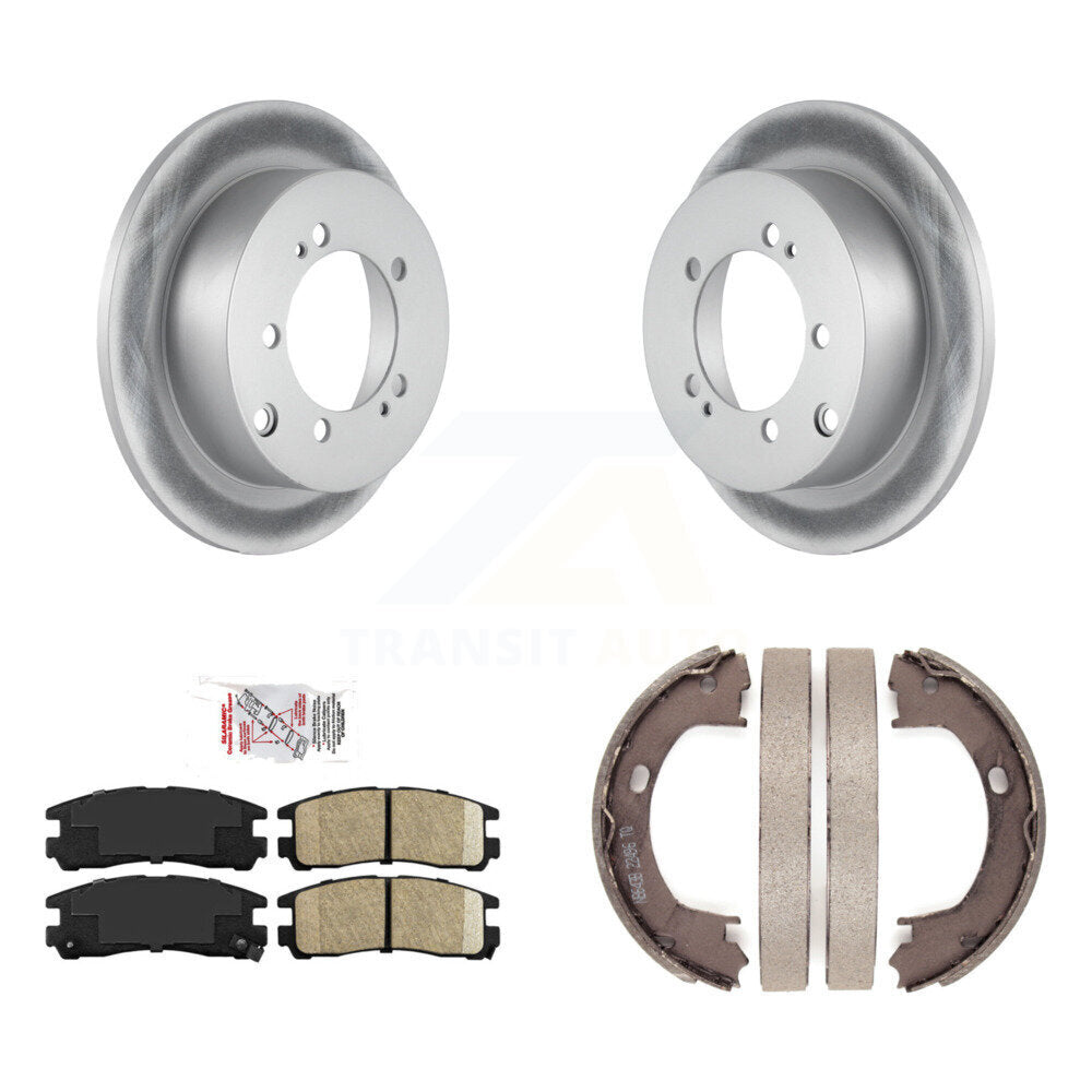 Transit Auto KGA-106666 Disc Brake Kit for 2001-2005 Mitsubishi Eclipse, Dodge Stratus - Rear