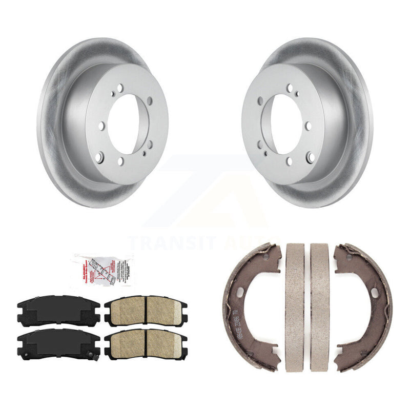 Transit Auto KGA-106666 Disc Brake Kit for 2001-2005 Mitsubishi Eclipse, Dodge Stratus - Rear