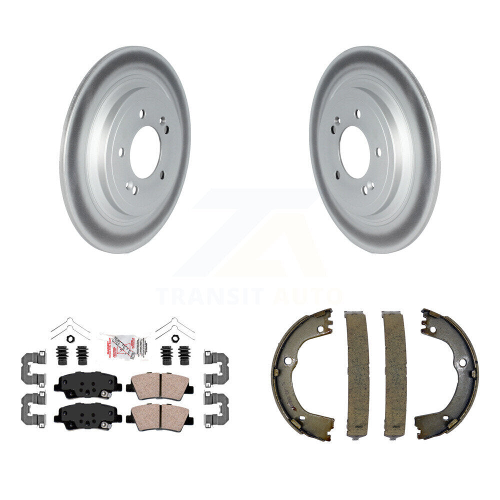 Transit Auto KGA-106670 Disc Brake Kit for 2017-2022 Hyundai Tucson, Kia Sportage - Rear