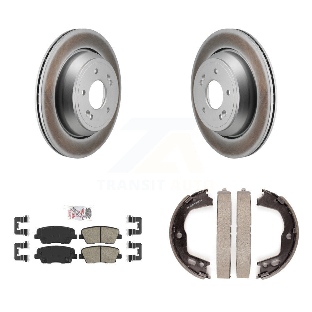 Transit Auto KGA-106672 Disc Brake Kit for 2011-2013 Hyundai Equus - Rear