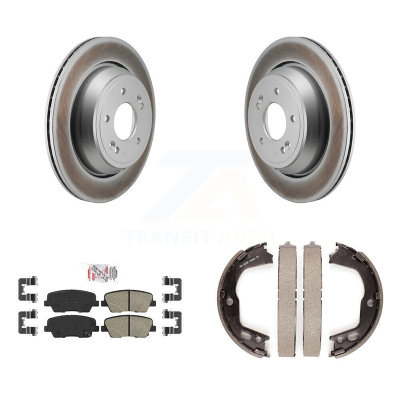Transit Auto KGA-106672 Disc Brake Kit for 2011-2013 Hyundai Equus - Rear