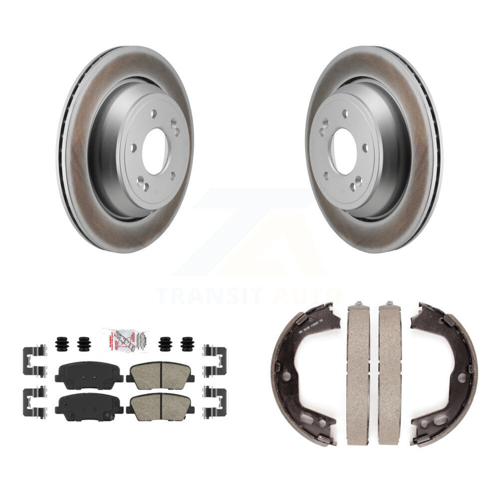 Transit Auto KGA-106673 Disc Brake Kit for 2011-2013 Hyundai Equus - Rear