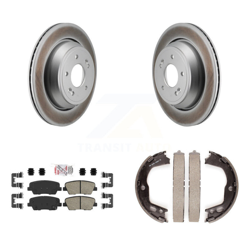 Transit Auto KGA-106673 Disc Brake Kit for 2011-2013 Hyundai Equus - Rear