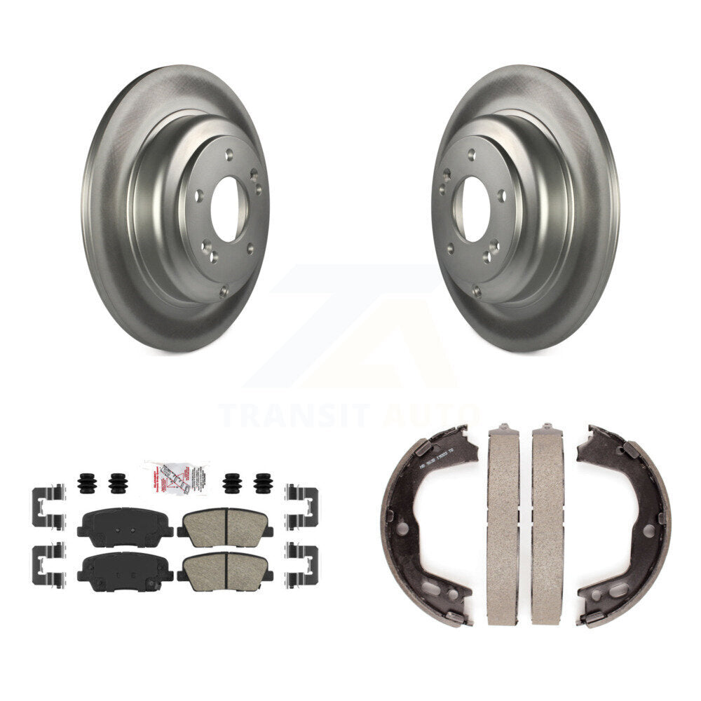 Transit Auto KGA-106677 Disc Brake Kit for 2010-2016 Hyundai Genesis Coupe - Rear