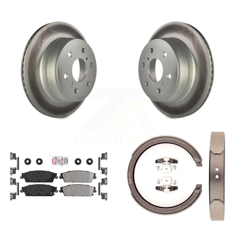 Transit Auto KGA-106683 Disc Brake Kit for 2007-2014 Chevrolet Silverado 1500, Cadillac Escalade and More - Rear
