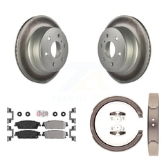Transit Auto KGA-106683 Disc Brake Kit for 2007-2014 Chevrolet Silverado 1500, Cadillac Escalade and More - Rear