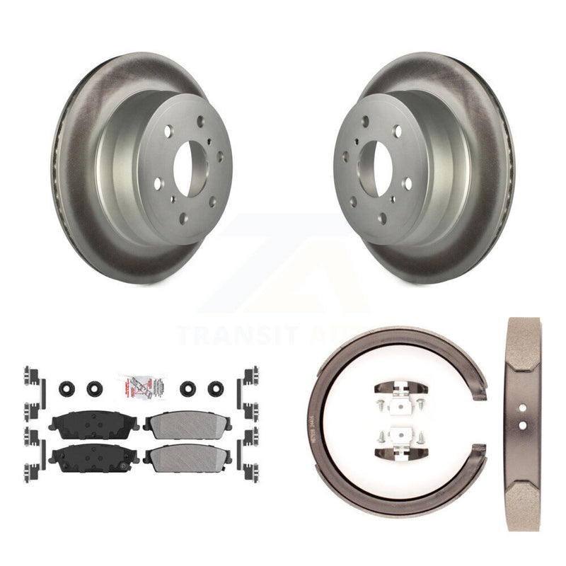 Transit Auto KGA-106683 Disc Brake Kit for 2007-2014 Chevrolet Silverado 1500, Cadillac Escalade and More - Rear