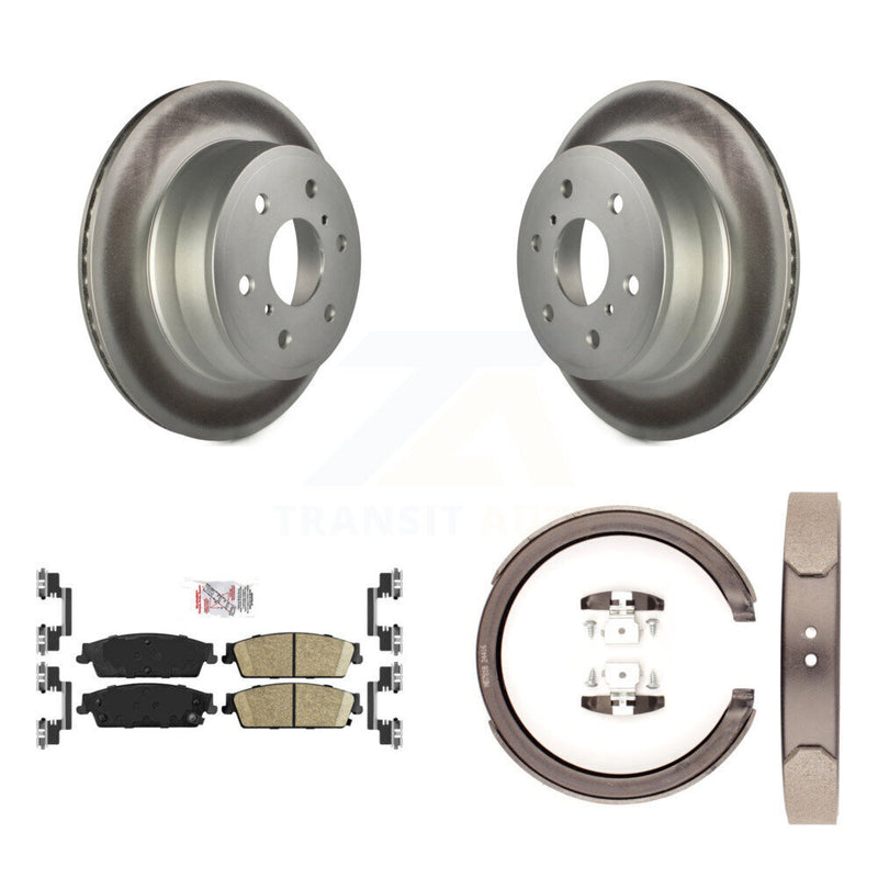 Transit Auto KGA-106684 Disc Brake Kit for 2007-2014 Chevrolet Silverado 1500, Cadillac Escalade and More - Rear