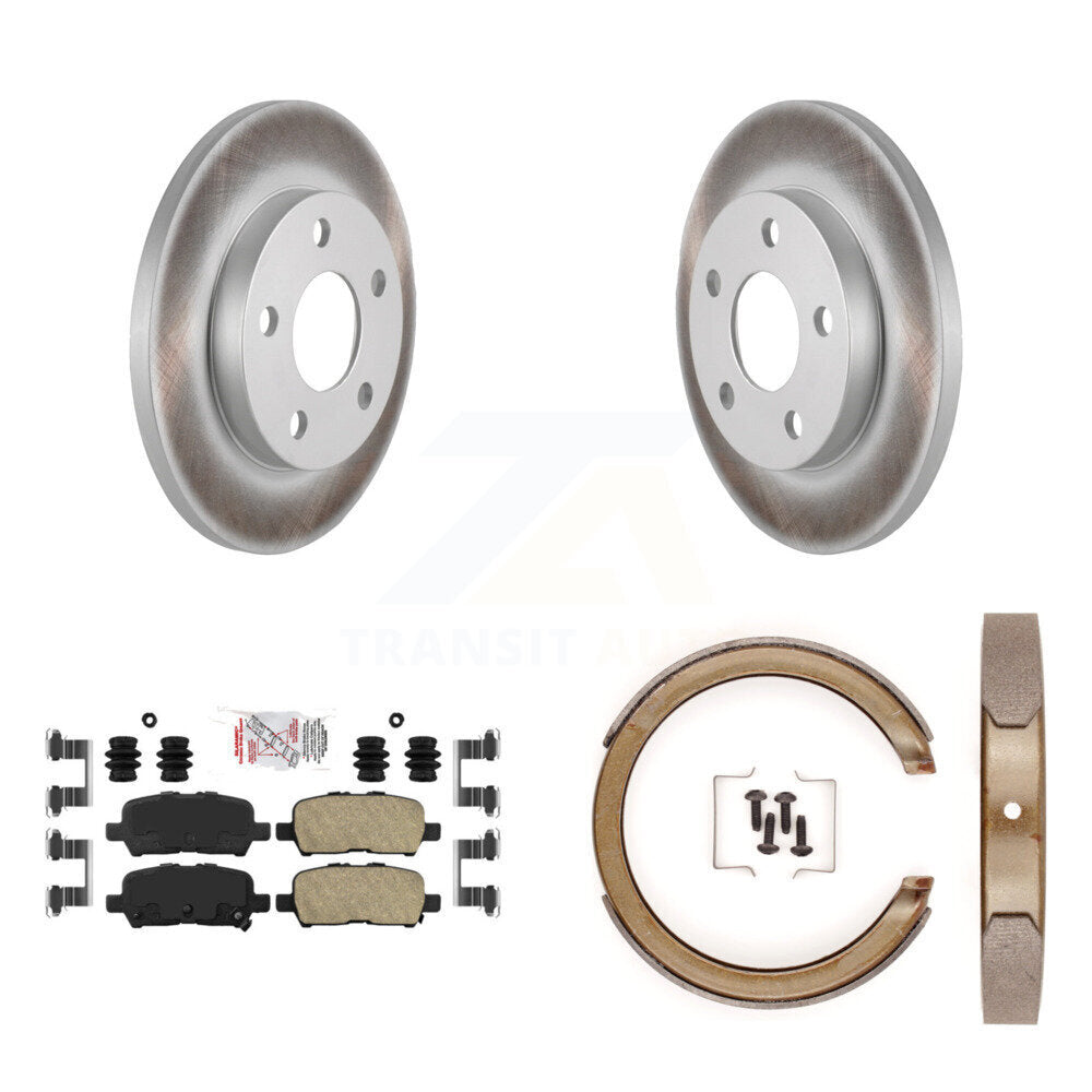 Transit Auto KGA-106687 Disc Brake Kit for 2010 Chevrolet Impala - Rear