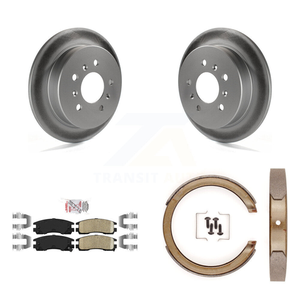Transit Auto KGA-106689 Disc Brake Kit for 1997-2010 Chevrolet Impala, Buick Century and More - Rear
