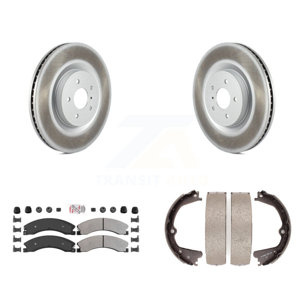 Transit Auto KGA-106695 Disc Brake Kit for 2012-2019 Nissan NV1500, Nissan NV2500, Nissan NV3500 - Rear