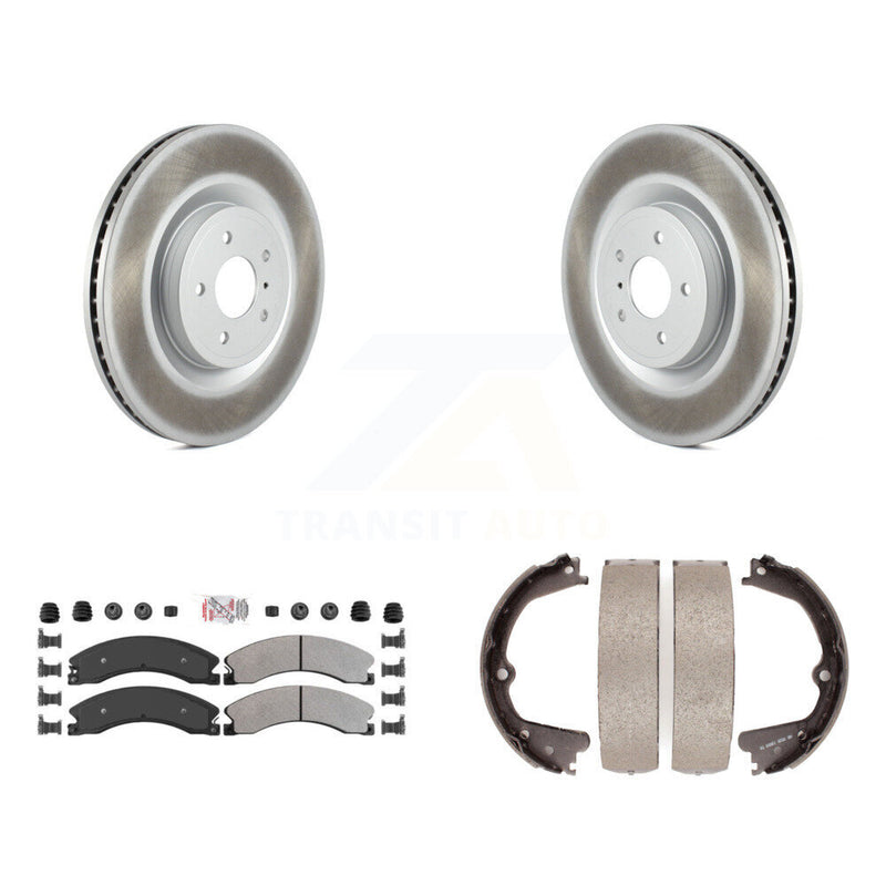 Transit Auto KGA-106695 Disc Brake Kit for 2012-2019 Nissan NV1500, Nissan NV2500, Nissan NV3500 - Rear