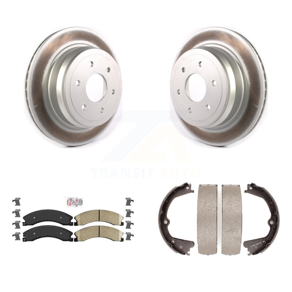 Transit Auto KGA-106696 Disc Brake Kit for 2016-2019 Nissan TITAN XD - Rear