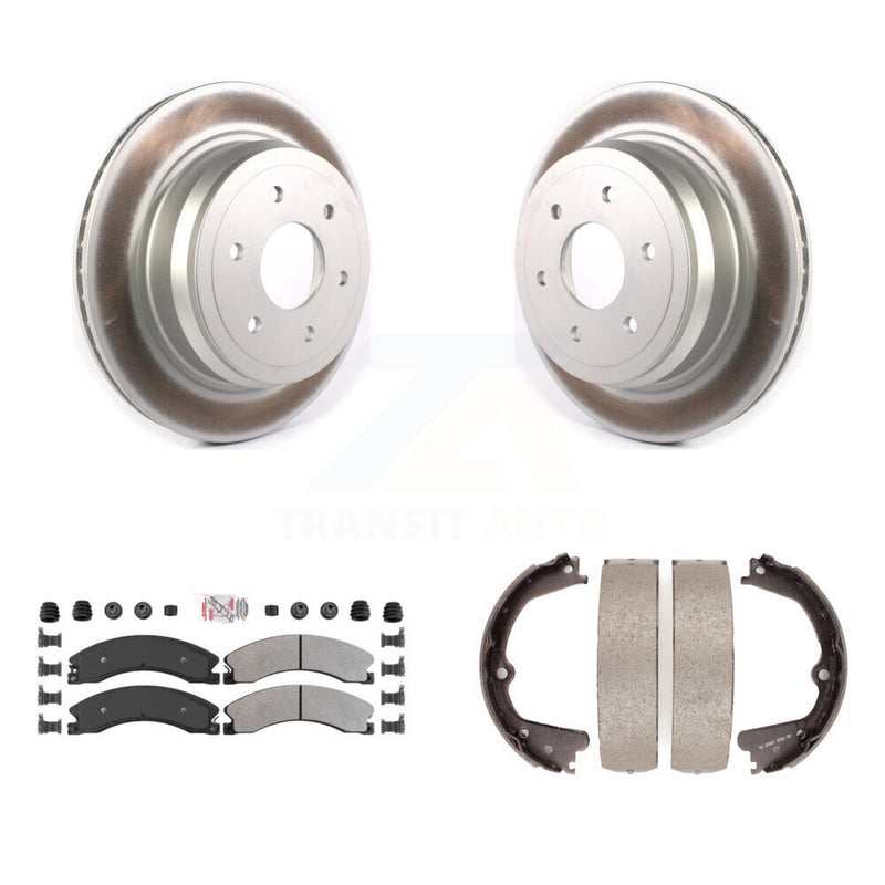 Transit Auto KGA-106697 Disc Brake Kit for 2016-2019 Nissan TITAN XD - Rear