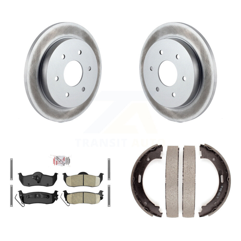 Transit Auto KGA-106702 Disc Brake Kit for 2004-2014 Nissan Armada, INFINITI QX56, Nissan TITAN - Rear