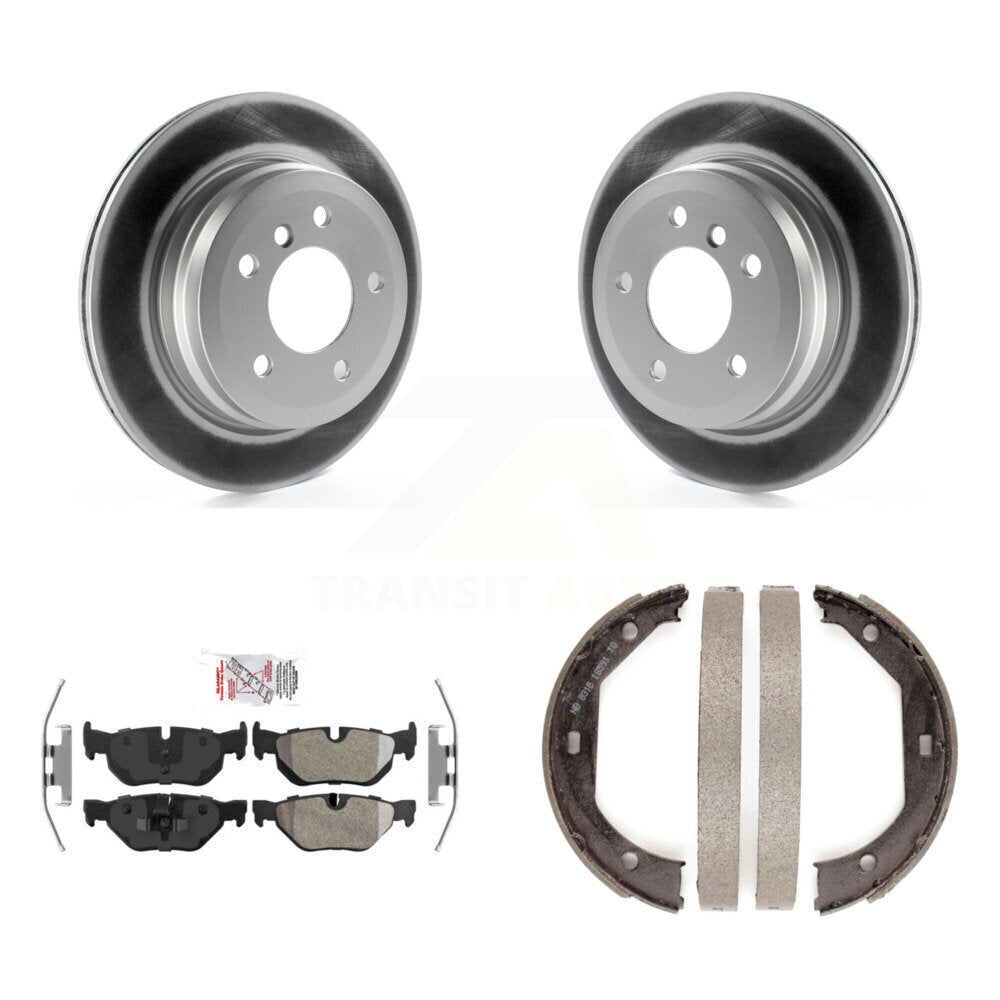 Transit Auto KGA-106706 Disc Brake Kit for 2006-2015 BMW X1, BMW 328i xDrive and More - Rear