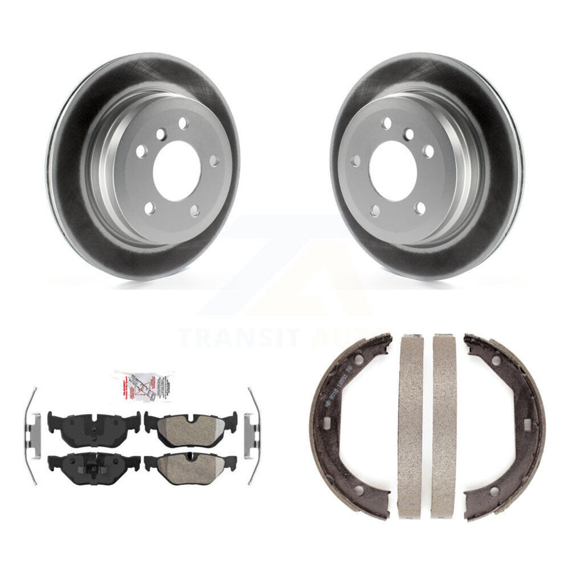 Transit Auto KGA-106706 Disc Brake Kit for 2006-2015 BMW X1, BMW 328i xDrive and More - Rear