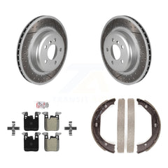 Transit Auto KGA-106710 Disc Brake Kit for 2013-2020 BMW 330i, BMW 330i GT xDrive and More - Rear