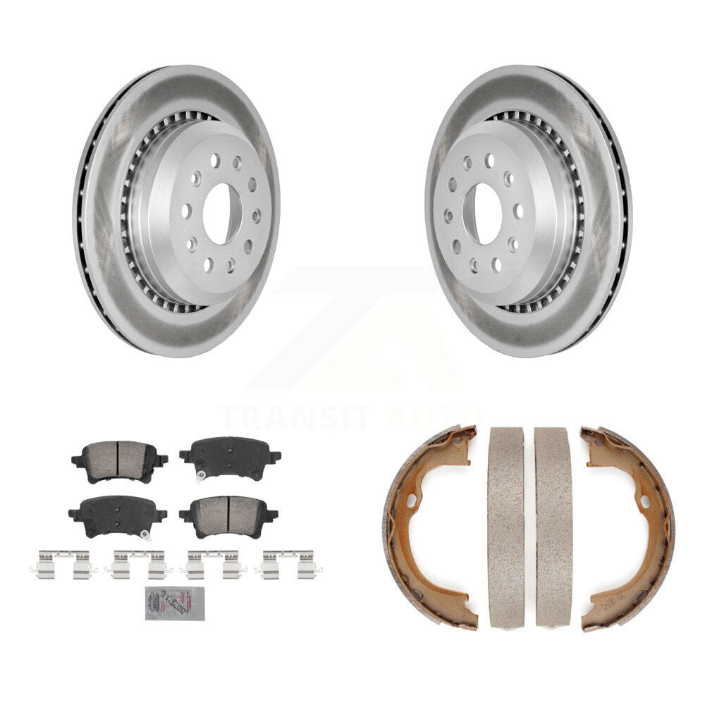 Transit Auto KGA-106711 Disc Brake Kit for 2020-2022 Jeep Wrangler, Jeep Gladiator - Rear