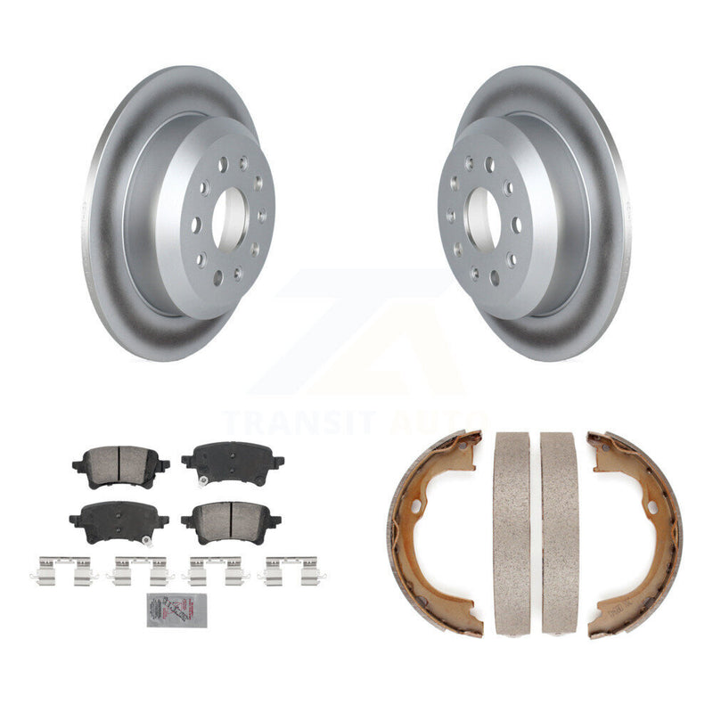 Transit Auto KGA-106712 Disc Brake Kit for 2021 Jeep Wrangler - Rear