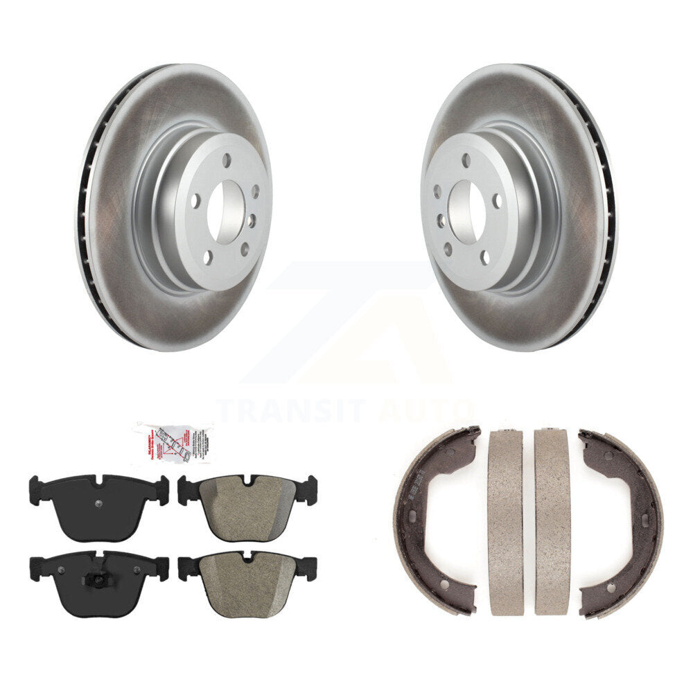 Transit Auto KGA-106714 Disc Brake Kit for 2007-2019 BMW X5, BMW X6 - Rear