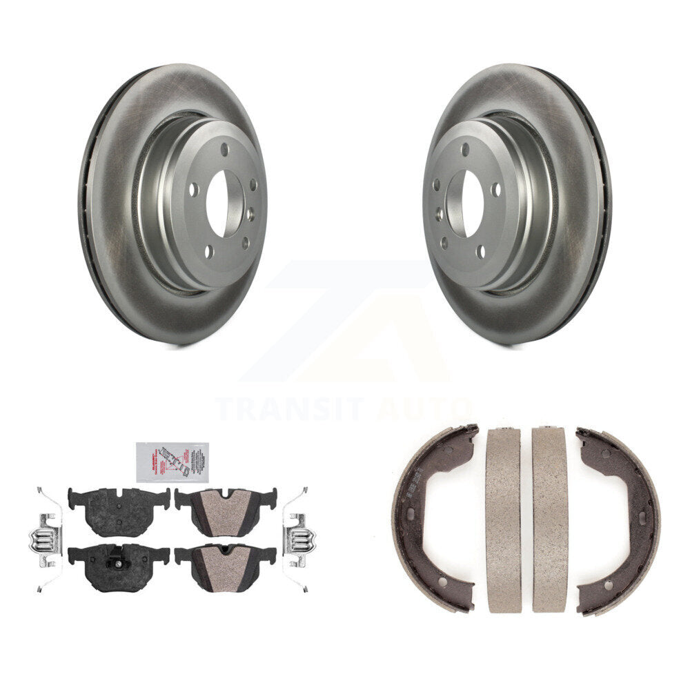 Transit Auto KGA-106715 Disc Brake Kit for 2004-2009 BMW 528i, BMW 525i, BMW 530i - Rear