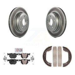 Transit Auto KGA-106715 Disc Brake Kit for 2004-2009 BMW 528i, BMW 525i, BMW 530i - Rear