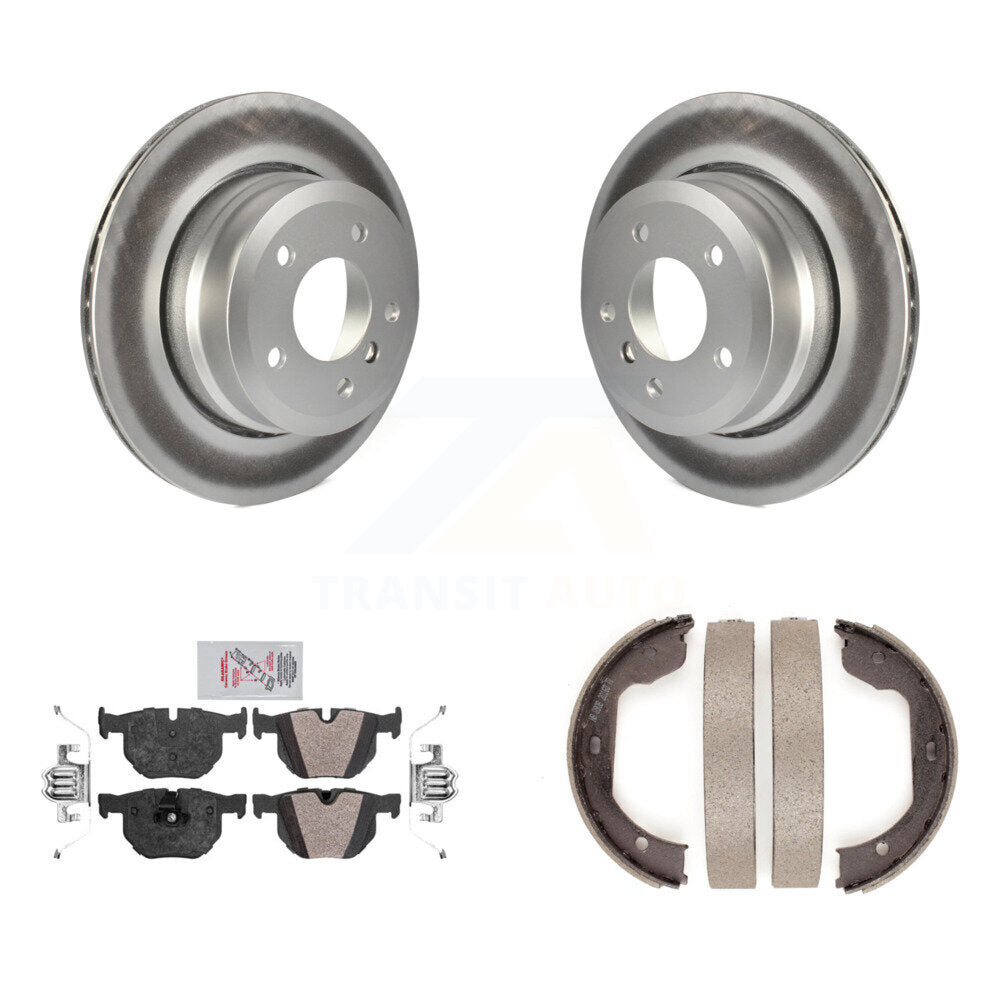 Transit Auto KGA-106716 Disc Brake Kit for 2006-2010 BMW 528i, BMW 535i xDrive and More - Rear