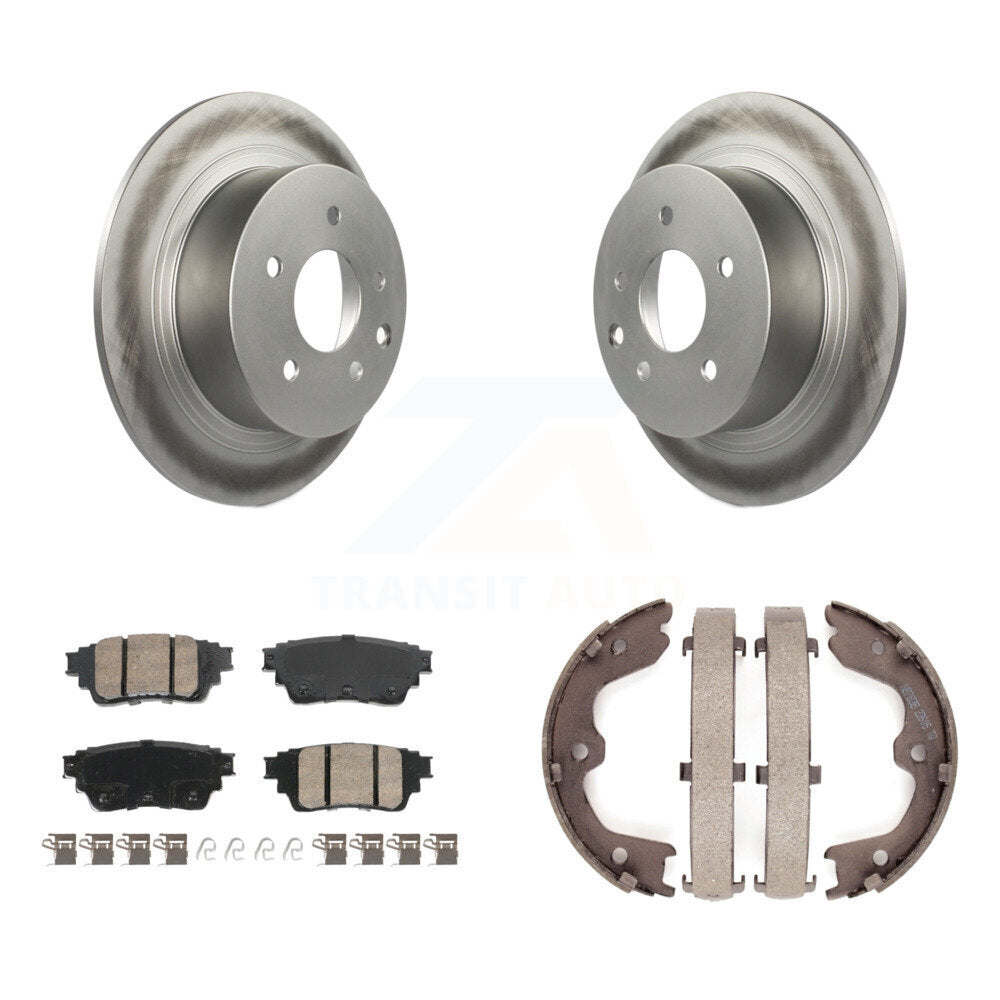 Transit Auto KGA-106718 Disc Brake Kit for 2019 Nissan Altima - Rear