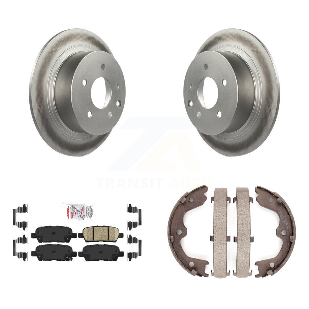 Transit Auto KGA-106719 Disc Brake Kit for 2002-2023 Nissan Altima, Nissan Maxima - Rear