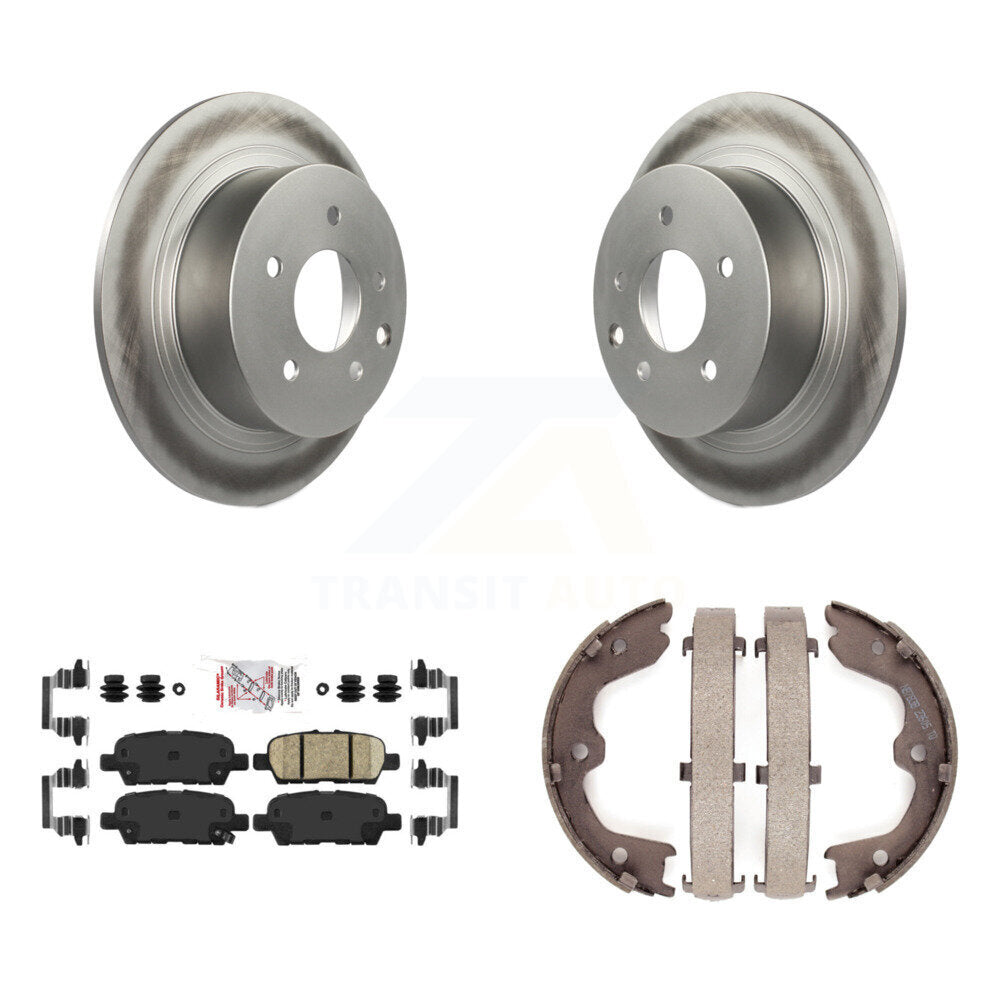 Transit Auto KGA-106720 Disc Brake Kit for 2002-2023 Nissan Altima, Nissan Maxima - Rear