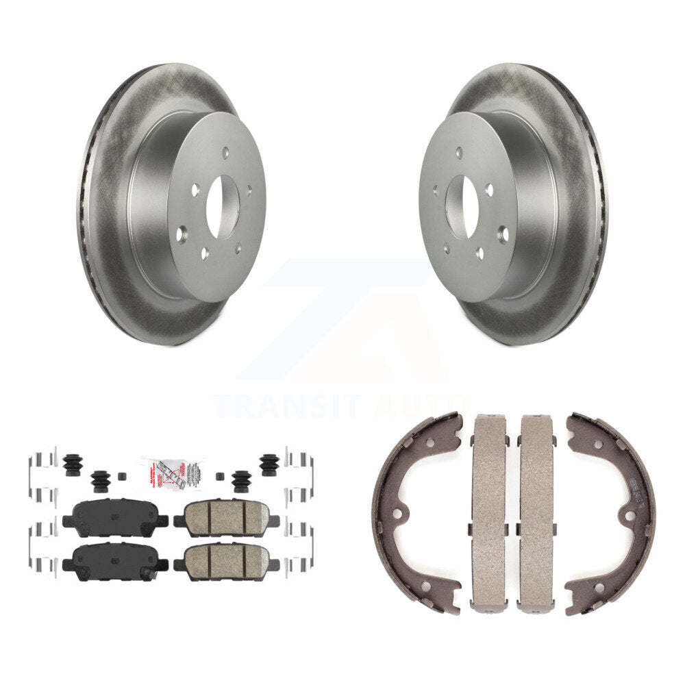 Transit Auto KGA-106722 Disc Brake Kit for 2009-2016 Nissan Quest, INFINITI JX35 and More - Rear
