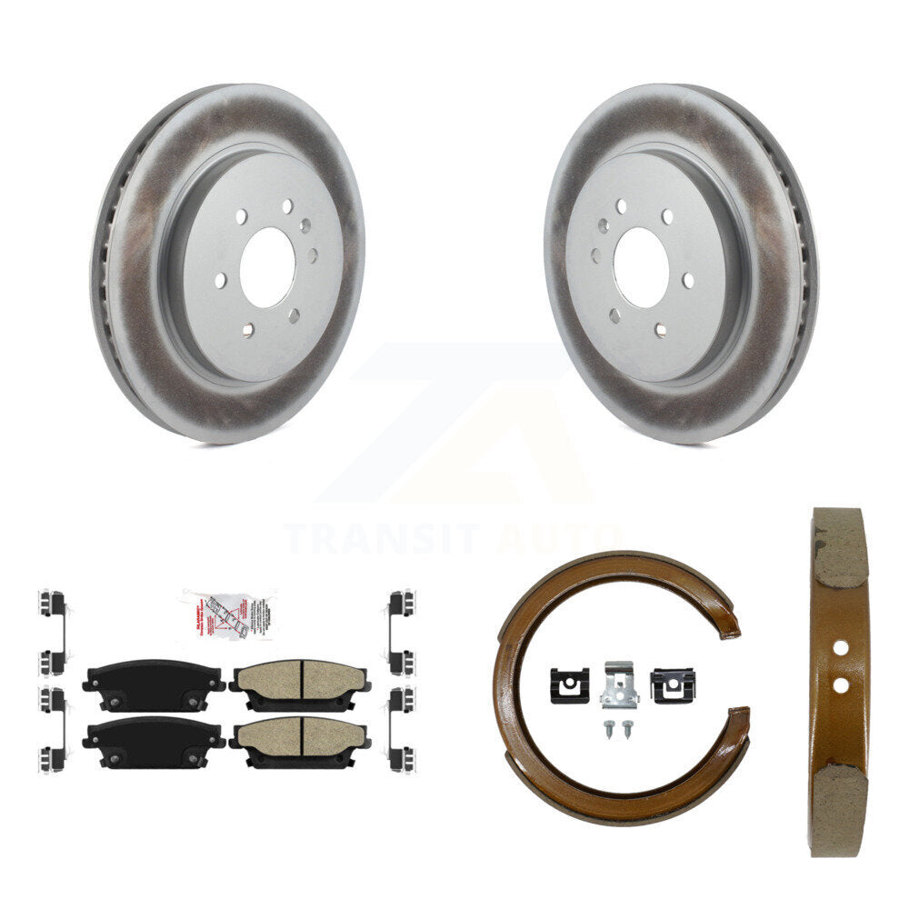 Transit Auto KGA-106723 Disc Brake Kit for 2004-2009 Cadillac SRX - Rear
