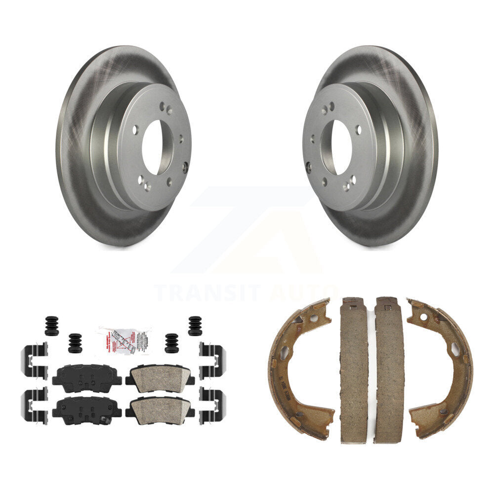Transit Auto KGA-106730 Disc Brake Kit for 2010-2017 Hyundai Azera, Hyundai Sonata, Kia Optima - Rear