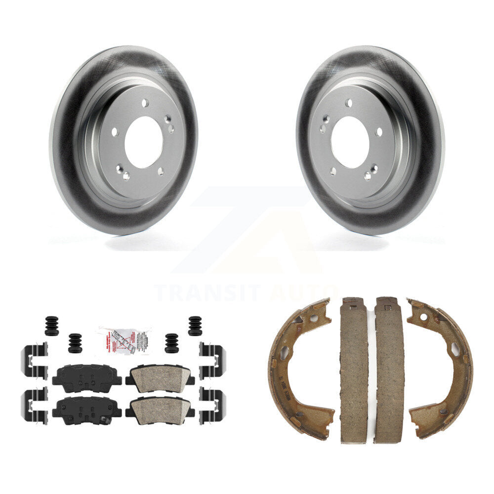 Transit Auto KGA-106731 Disc Brake Kit for 2015-2017 Hyundai Azera, Hyundai Sonata - Rear