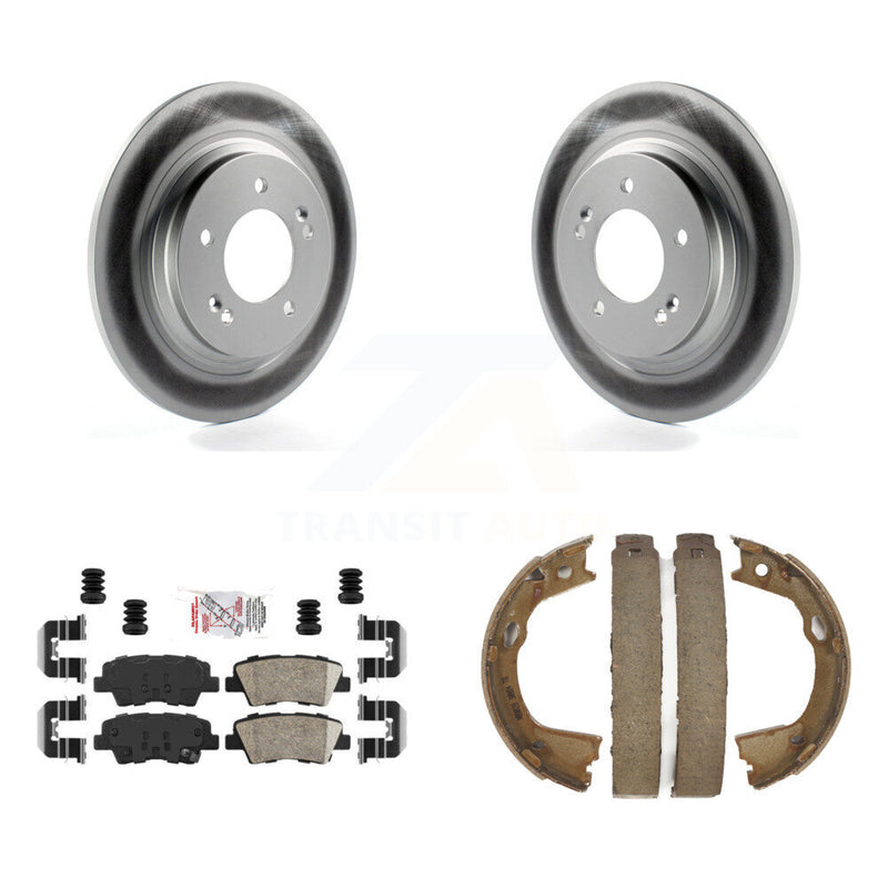 Transit Auto KGA-106731 Disc Brake Kit for 2015-2017 Hyundai Azera, Hyundai Sonata - Rear