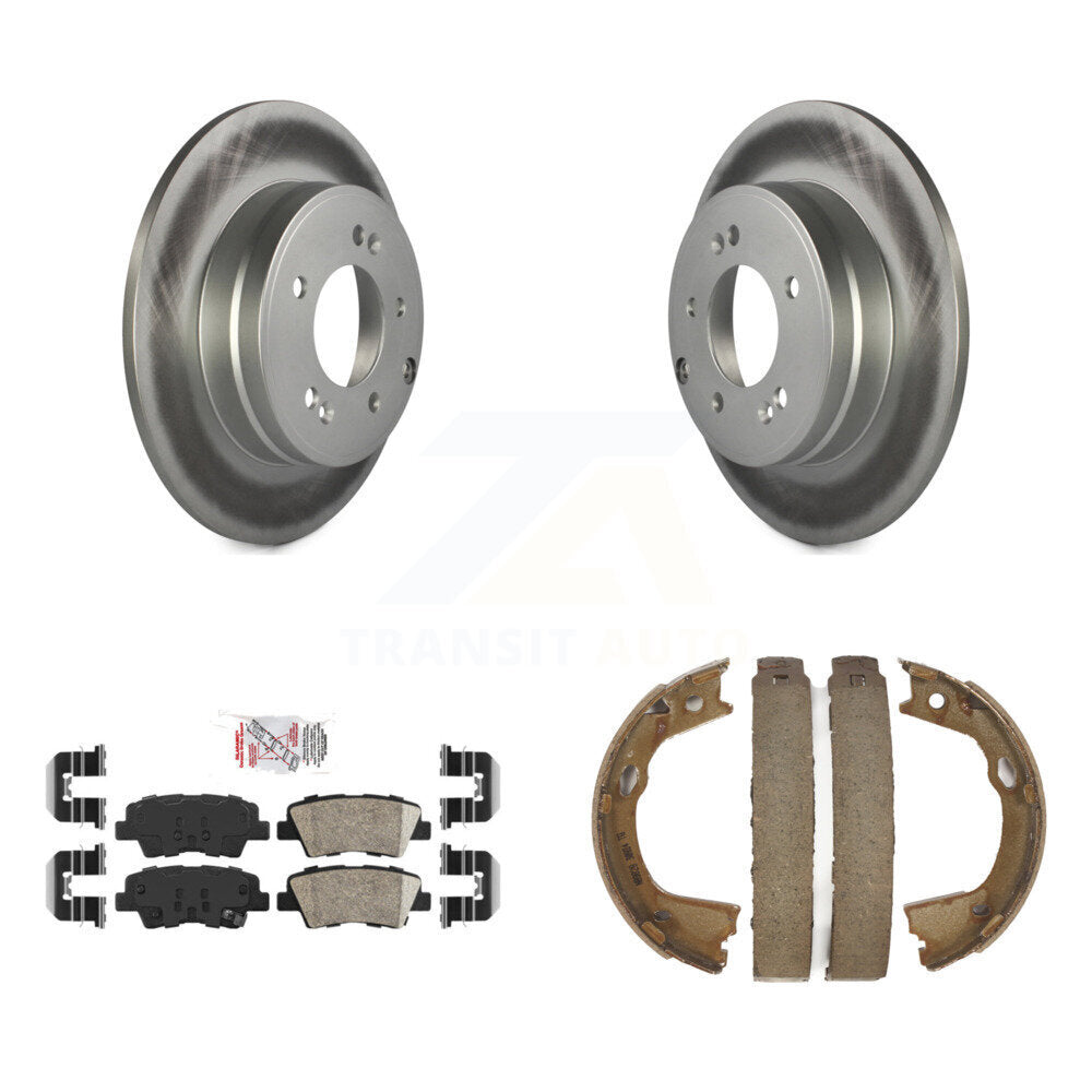 Transit Auto KGA-106732 Disc Brake Kit for 2010-2017 Hyundai Azera, Hyundai Sonata, Kia Optima - Rear